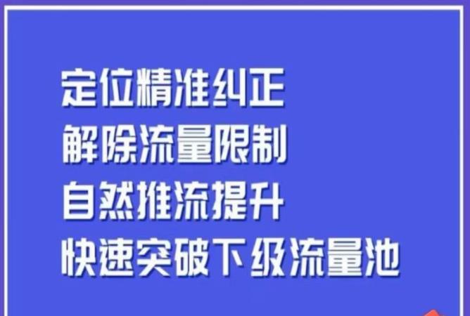 同城账号付费投放运营优化提升，​定位精准纠正，解除流量限制，自然推流提升，极速突破下级流量池_海蓝资源库