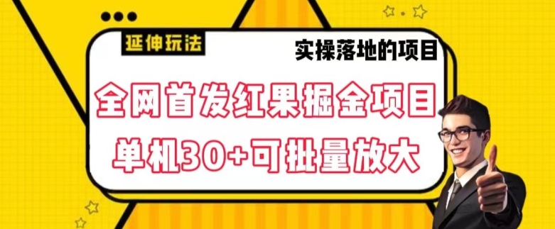 全网首发红果免费短剧掘金项目，单机30+可批量放大【揭秘】_海蓝资源库