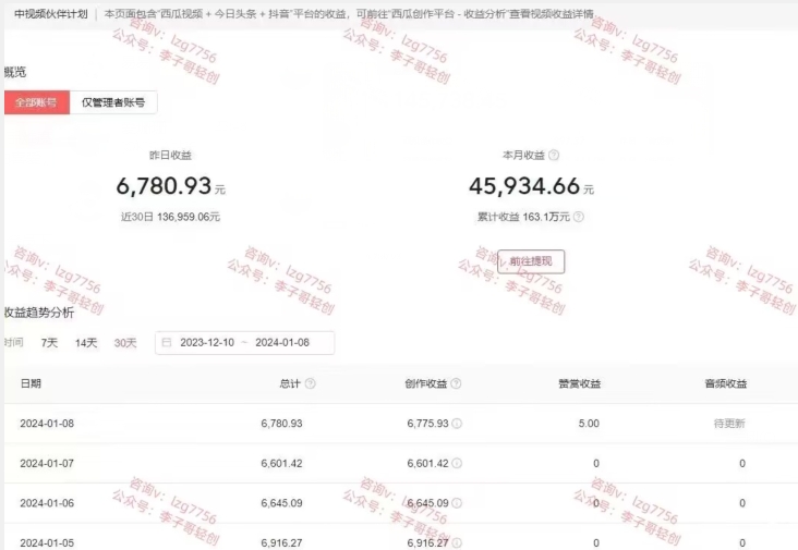 一天2小时，电影解说3.0不封号玩法，轻松日入5000+，保姆级教学【揭秘】_海蓝资源库