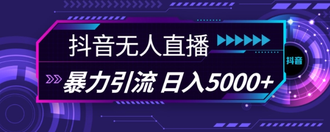 抖音快手视频号全平台通用无人直播引流法，利用图片模板和语音话术，暴力日引流100+创业粉【揭秘】_海蓝资源库