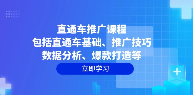 （14001期）直通车推广课程：包括直通车基础、推广技巧、数据分析、爆款打造等_海蓝资源创业项目网-海蓝资源_海蓝资源库